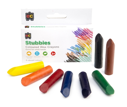 Stubbies Crayons 8Pk