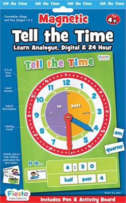 Tell the Time Magnetic Chart