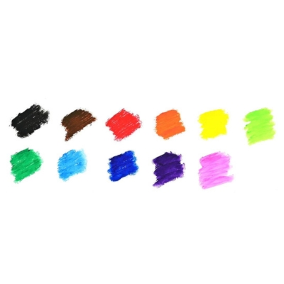 Kit 24 Bastões De Tinta Tempera Funcils - Para Artes E Pintura