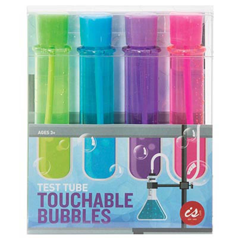 IS Test Tube Touchable Bubbles Set of 4