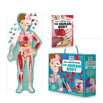 The Human Body 200pc Puzzle and Book