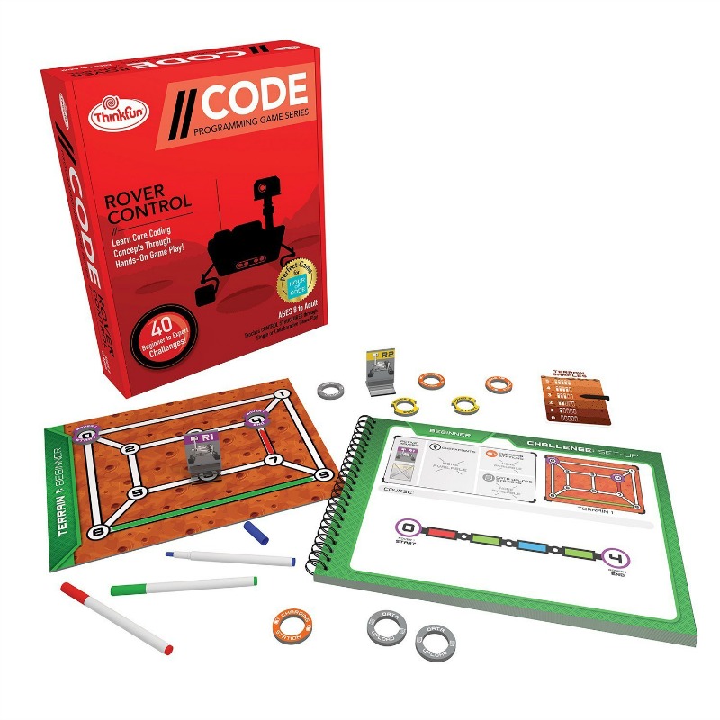 Thinkfun CODE Programming Game Series Rover Control