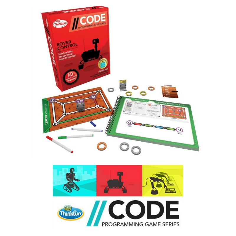 Thinkfun CODE Programming Series Rover Control Game