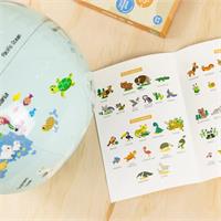 Tiger Tribe 30 cm World Globe - Baby Animals