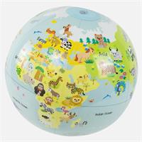 Tiger Tribe 30 cm World Globe - Baby Animals