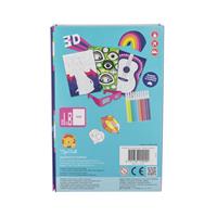 3D Colouring Set - Rainbow Dreams