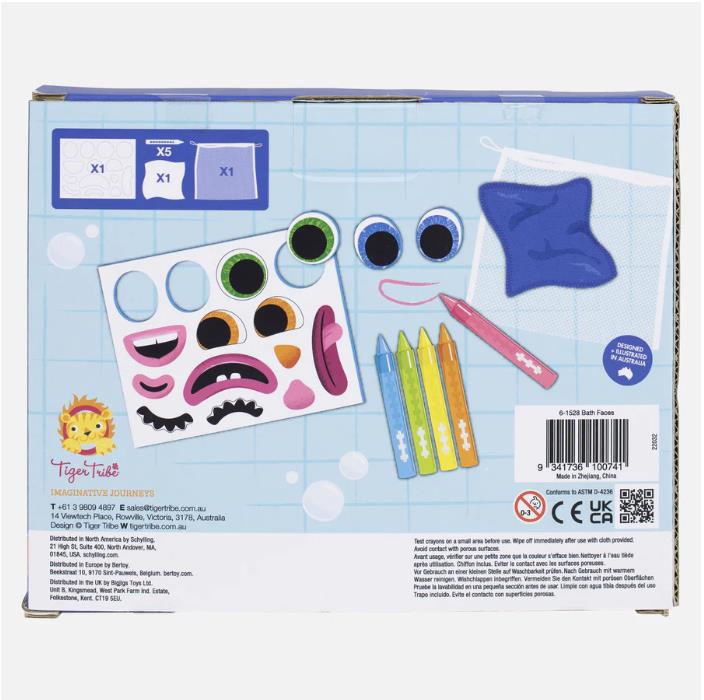 Tiger Tribe Bath Crayons for Toddlers