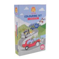 Tiger Tribe - Cars and Trucks Colouring Set