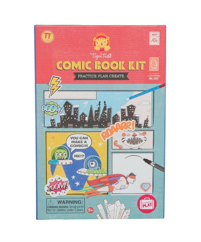 Tiger Tribe Comic Book Kit