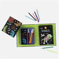 Dinos in Space Colouring Set