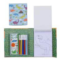 Tiger Tribe Dinosaur Colouring Set