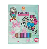 Tiger Tribe Foil Art Mermaids