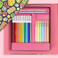 Tiger Tribe Great Big Colouring Set Magical Mini Worlds