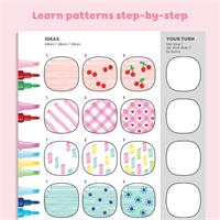 Tiger Tribe Great Big Colouring Set Magical Mini Worlds