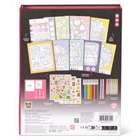Tiger Tribe Great Big Colouring Set Magical Mini Worlds