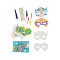 Tiger Tribe Paper Masks Action Pack
