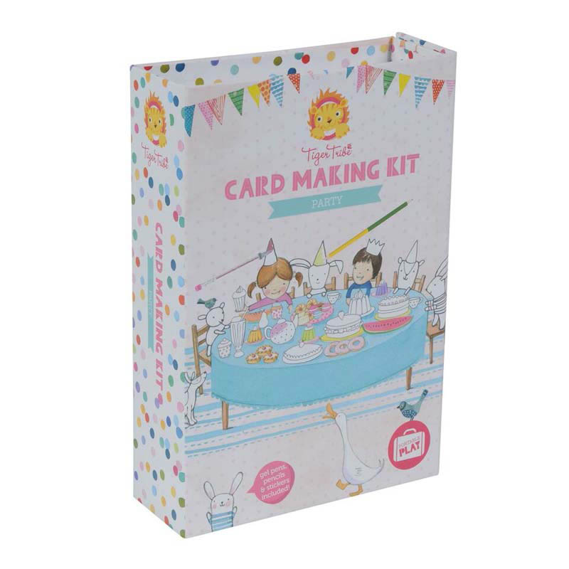 Tiger Tribe Party Card making Kit