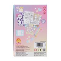 Tiger Tribe Pastel Kawaii Cafe Colouring Set