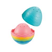 Tiger Tribe Stack and Pour Bath Egg Bath Toy
