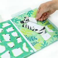 Tiger Tribe Sticker by Numbers Animals