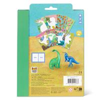 Tiger Tribe Sticker by Numbers Dinosaurs