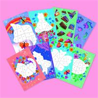 Tiger Tribe Sticker by Numbers Magical Garden