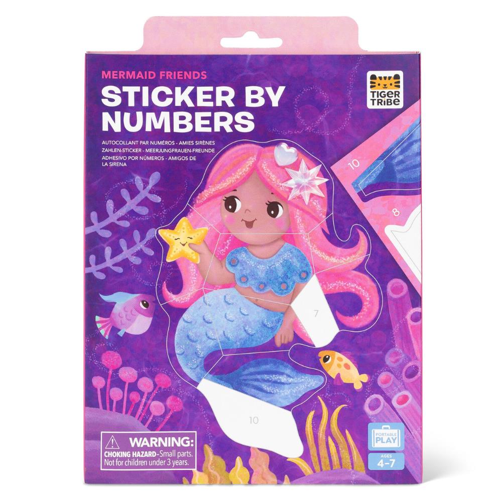 Tiger Tribe Sticker by Numbers Mermaid Friends