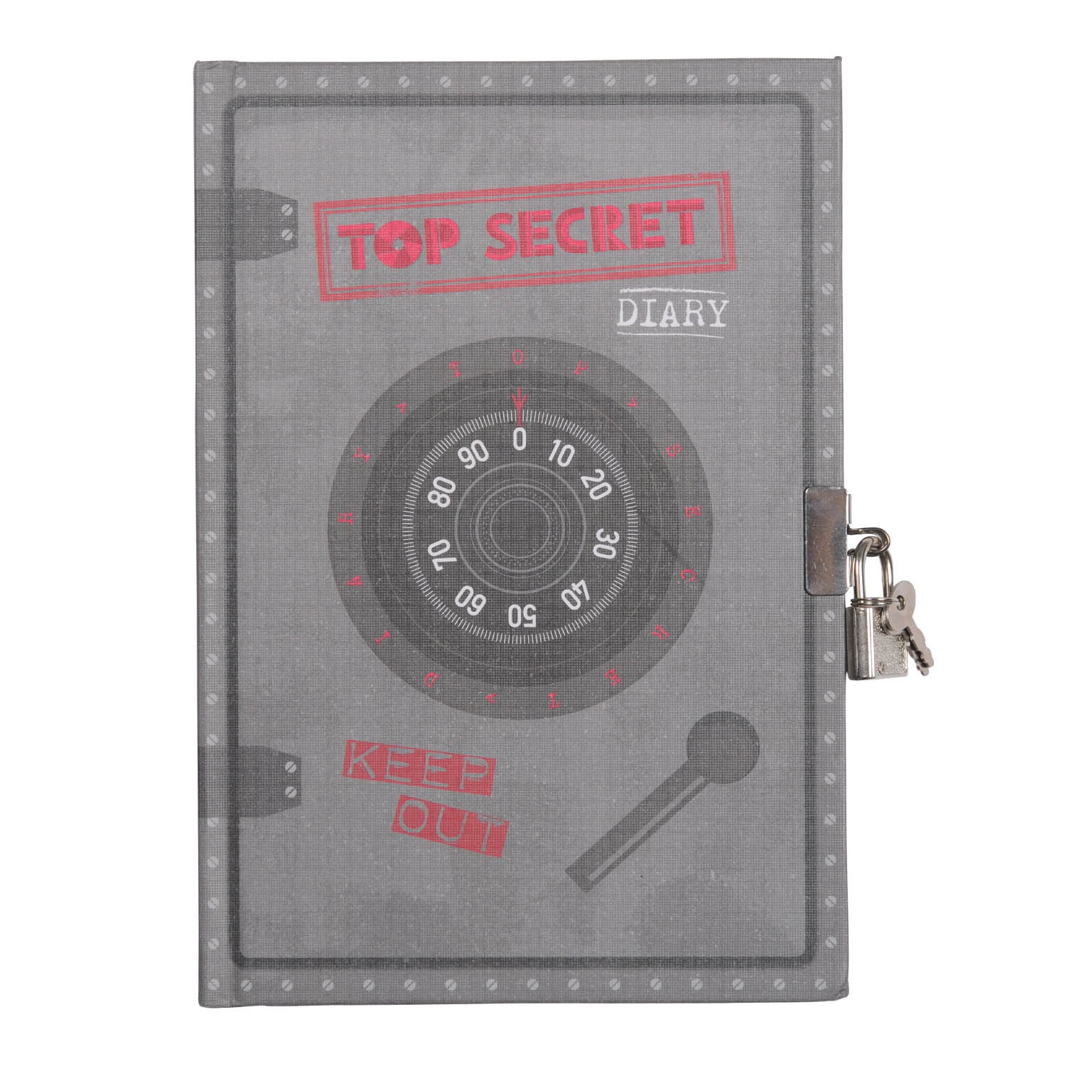 Tiger Tribe Top Secret Lockable Diary