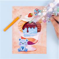 Tiger Tribe Transfer Magic Ice Cream Dreams