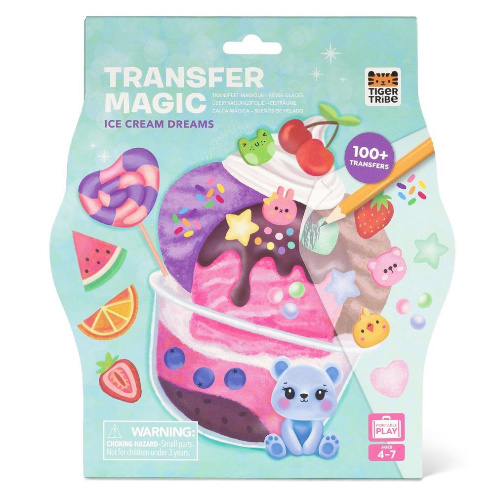 Tiger Tribe Transfer Magic Ice Cream Dreams