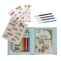 Tiger Tribe Transport Colouring Set