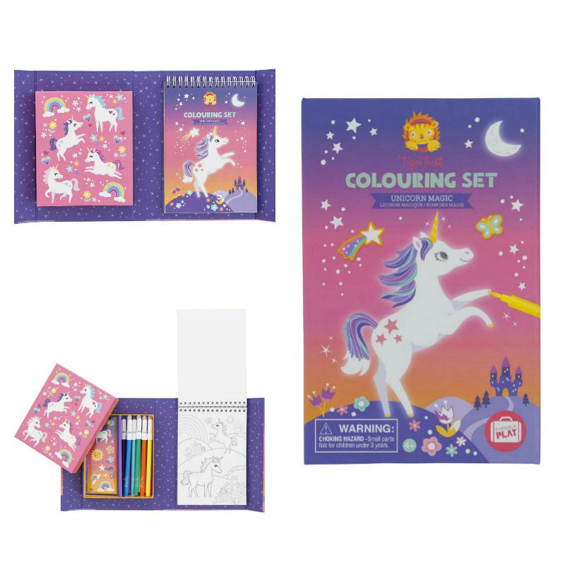 Tiger Tribe Unicorn Magic Colouring Set