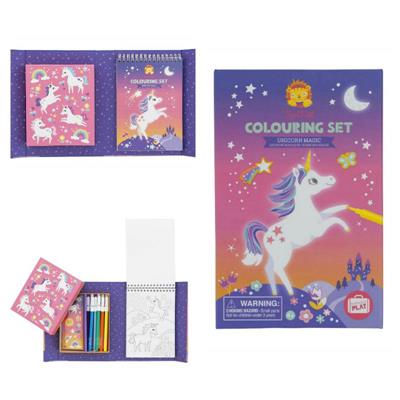 Tiger Tribe Unicorn Magic Colouring Set