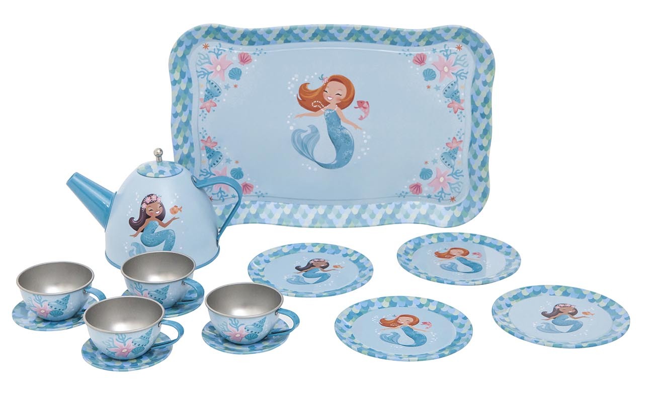 mermaid tea set