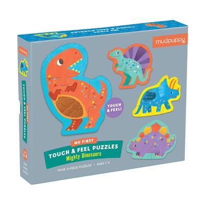 Touch and Feel Puzzle Mighty Dinosaurs