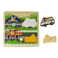 TRAFFIC LARGE PEG PUZZLE