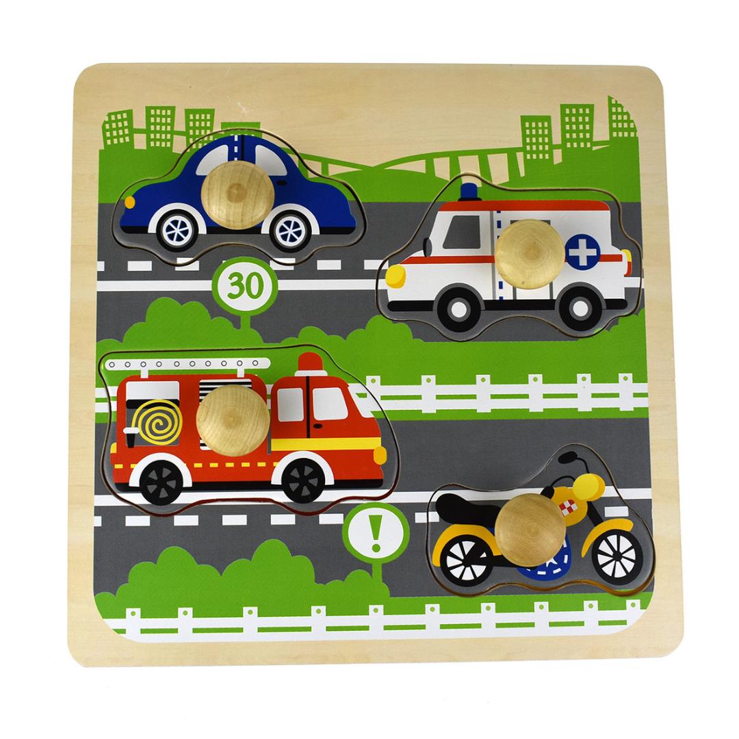 Traffic Peg Puzzle