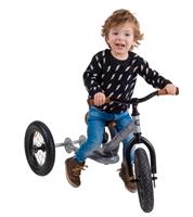 Trybike Steel Silver 2 in 1 Balance Bike