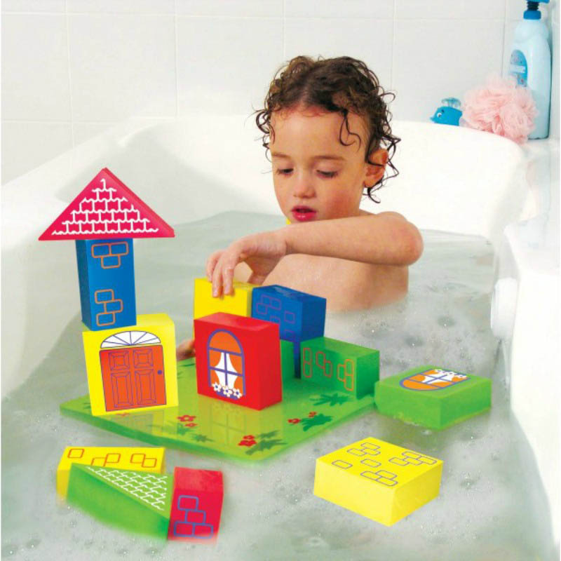 foam bath blocks