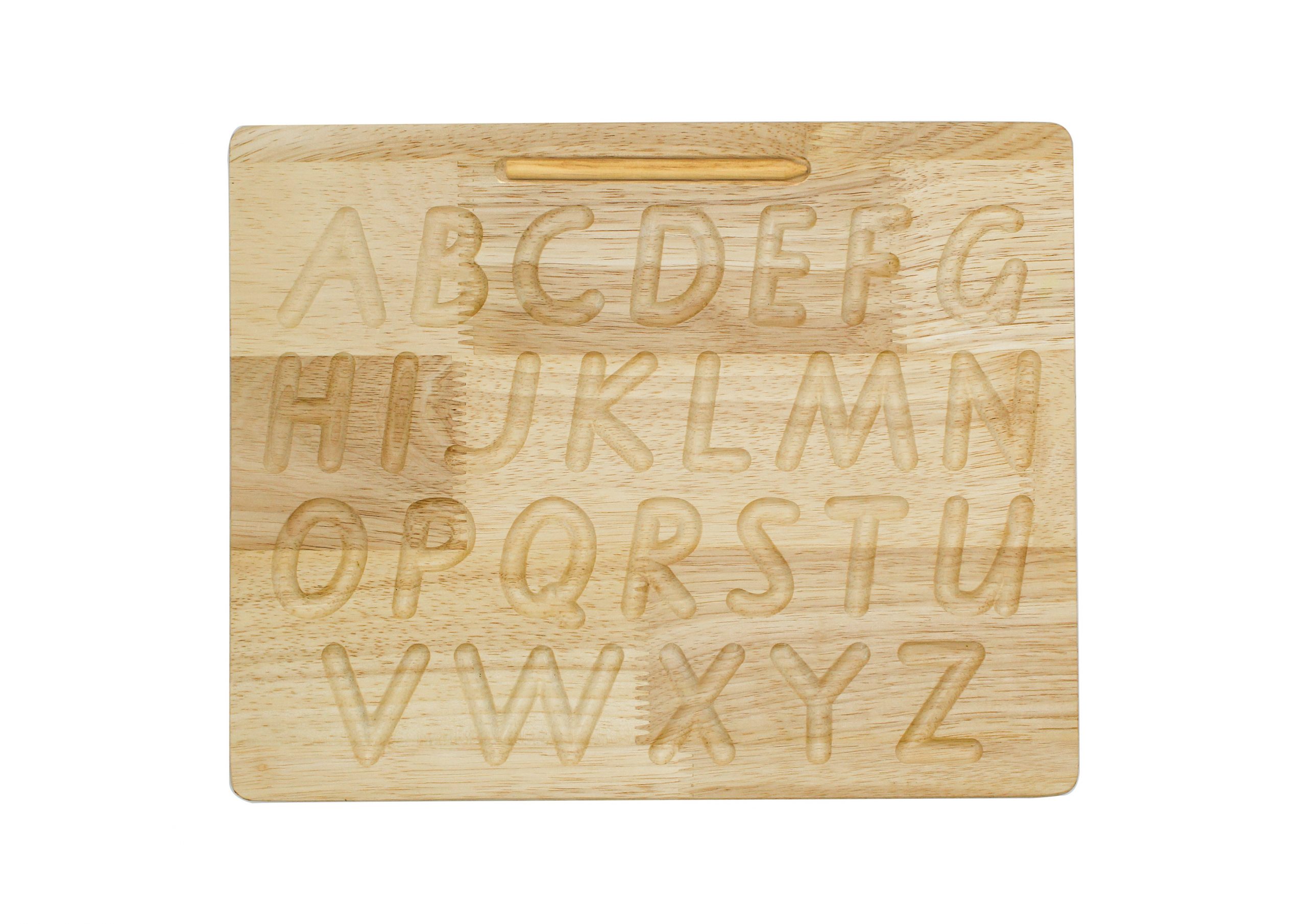 Uppercase Letter Wooden Tracing Board