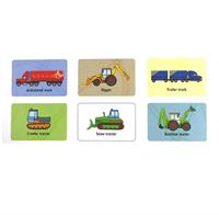Usborne Diggers and Trucks Snap Cards