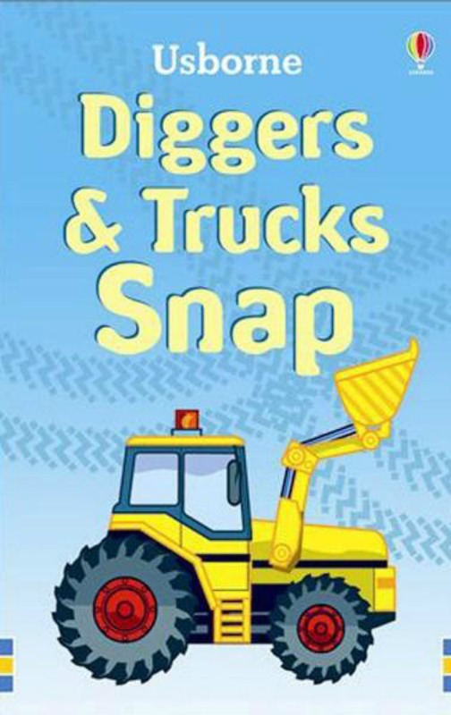 Usborne Diggers and Trucks Snap Cards