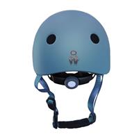 Vintage Matte Blue Helmet 1