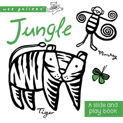 Wee Gallery Jungle Slide and Play Board Book