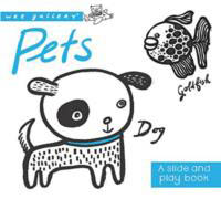 Wee Gallery Board Book - Slide and Play - Pets