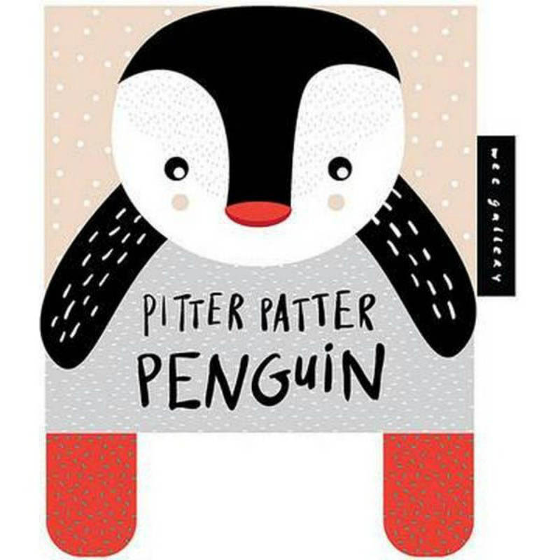 Wee Gallery Cloth Books-Pitter Patter Penguin