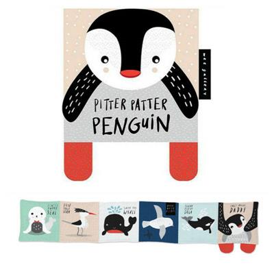 Wee Gallery Pitter Patter Penguin Cloth Book