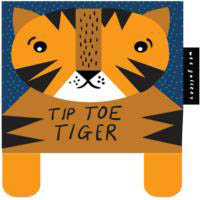 Wee Gallery Cloth Books-Tiptoe Tiger