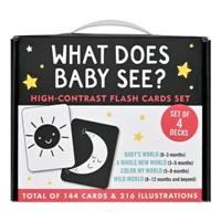 What Does Baby See? Flash Cards Set of 4