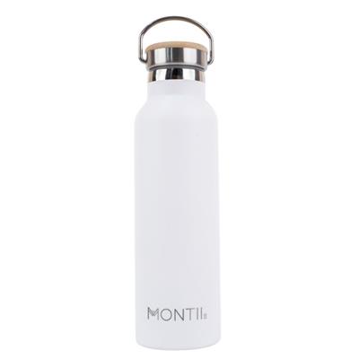 White MontiiCo Insulated Drink Bottles - 600ml